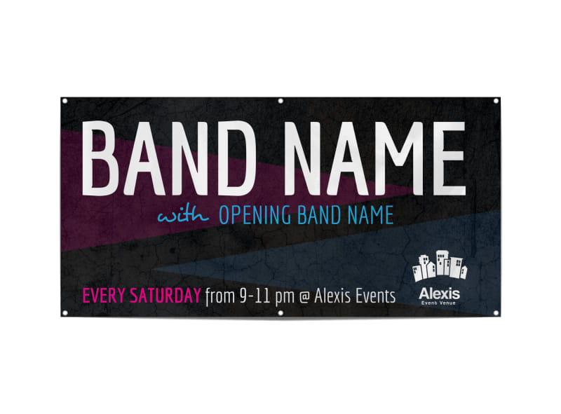 Simple Band Banner Template
