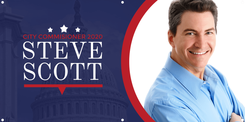Political Campaign Banner Template