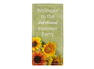 Summer Party Banner