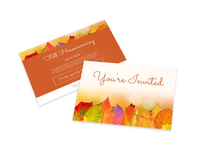 Housewarming Invitation Card Template preview