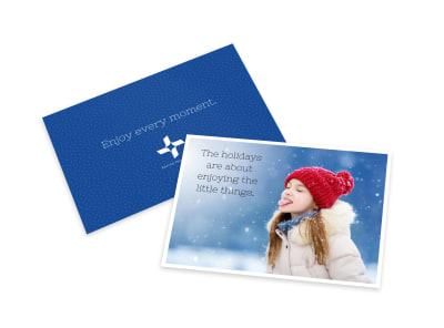 Christmas Holiday Card Template preview