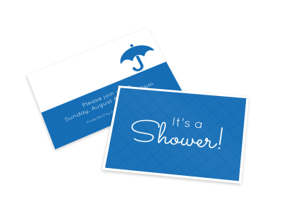 Baby Shower Card Template preview