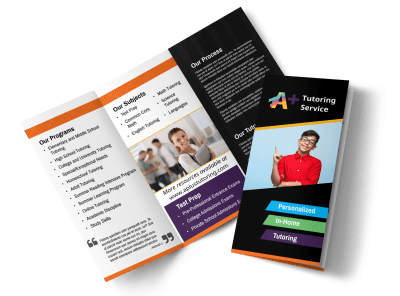 School Brochures Template Preview