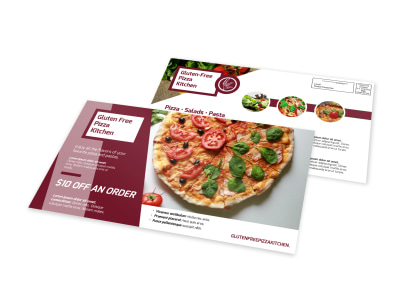 Special Pizza Restaurant EDDM Postcard Template preview