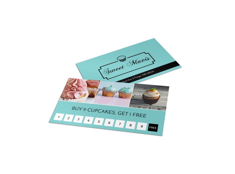 Bakery Loyalty Card Templates