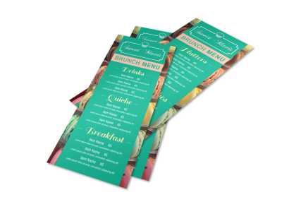 Restaurant Menus Template Preview