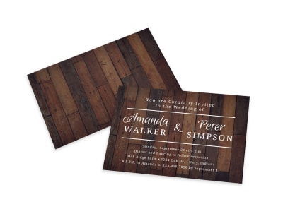 Wedding Invitation Card Template preview