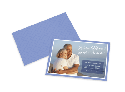 Change of Address Templates Template Preview