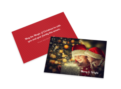 Christmas Card Templates Template Preview