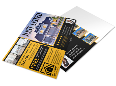 Just Listed Real Estate Postcard Template 88iuickk3z preview