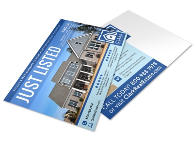 Just Listed Real Estate Postcard Template 1onyay9mmy preview