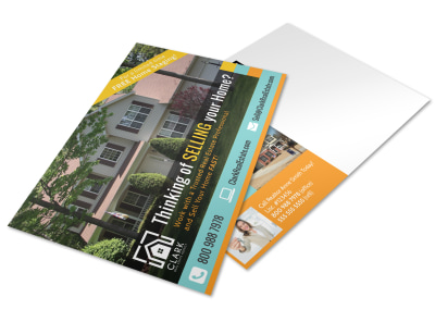 Thinking Of Selling Real Estate Postcard Template pyjjov8phy preview