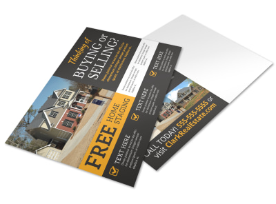 Thinking Of Selling Postcard Template 4j2m57sl5r preview