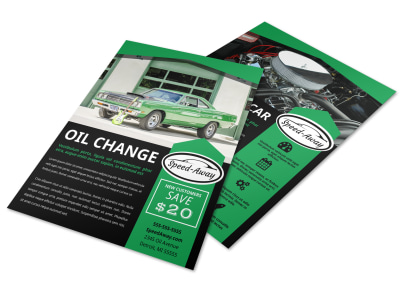 Auto Oil Change Flyer Template slo8dhw3wf preview