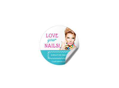 Nail Salon Sticker kk7lki9ii3