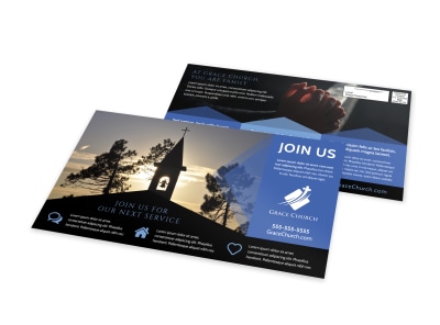 Church Outreach EDDM Postcard Template i213ibaaqu preview