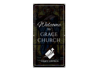 Church Welcome Banner yt0e7xxmat