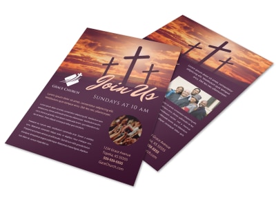 Church Invitation Flyer Template ln18rdq8bg preview