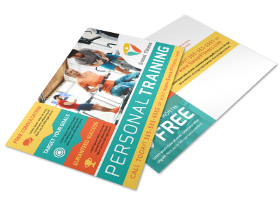 Personal Training Promo Postcard Template 30y5nnd2lt preview