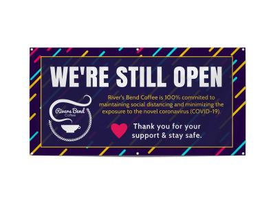 We're Still Open Banner n2fhw88f2b