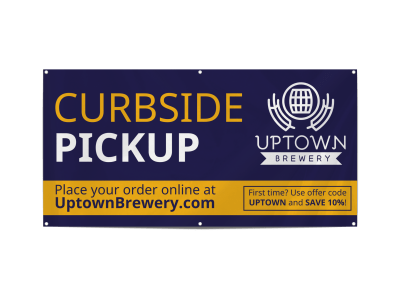 Curbside Pickup Restaurant Banner f69355f30d