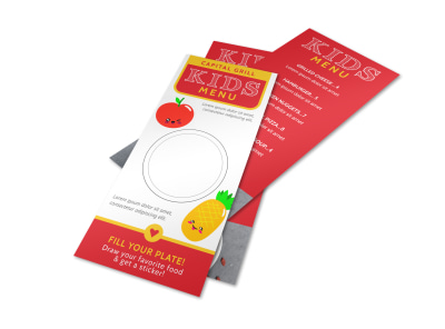 Kids Restaurant Menu Template fu1o07n3w8 preview