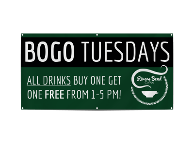 BOGO Coffee Shop Banner yow0e8i90q