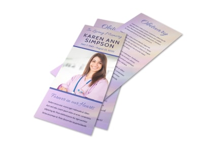 Obituary Funeral Flyer Template zanmeaxsgs preview