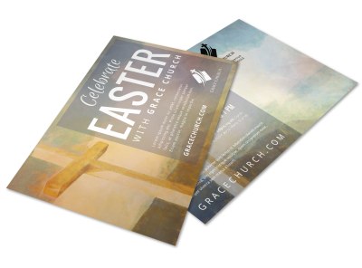 Easter Church Postcard Template h0c6x3i4zf preview