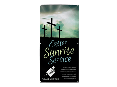Church Easter Banner 096jwn0123