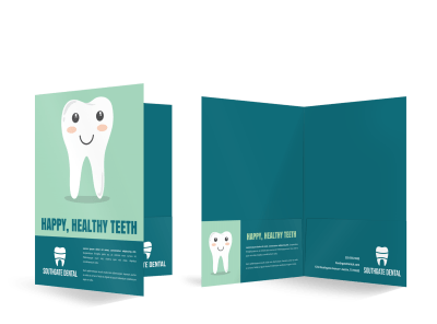 Dental Pocket Folder Templates | MyCreativeShop