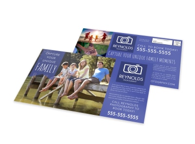 Family Photography EDDM Postcard Template tekgydjlbf preview