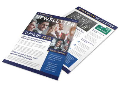 School Graduation Newsletter Template q9rk4x7vrz preview
