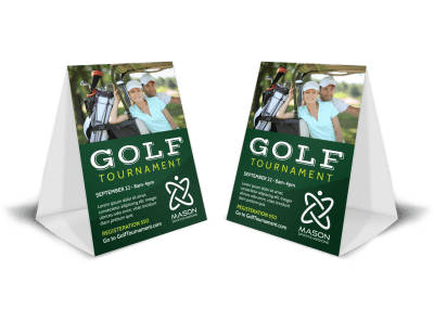 Table Tents Template Preview