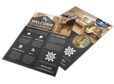 Hotel Room Detail Flyer Template de8fflmzyo preview
