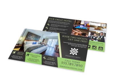 Hotel EDDM Postcard Template 9o1442z0xq preview