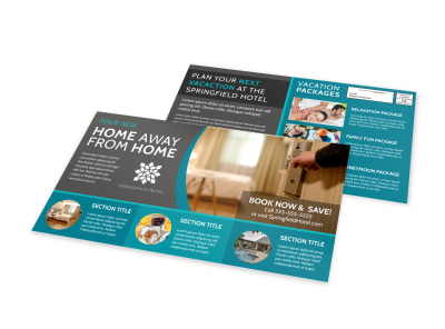 Hotel EDDM Postcard Template m3j5progs0 preview