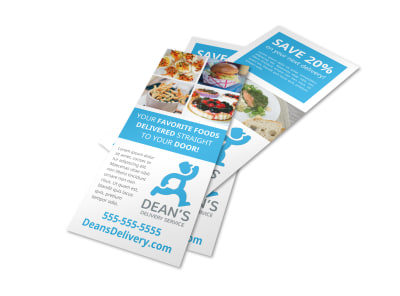 Delivery Service Restaurant Flyer Template v582ou5yf1 preview