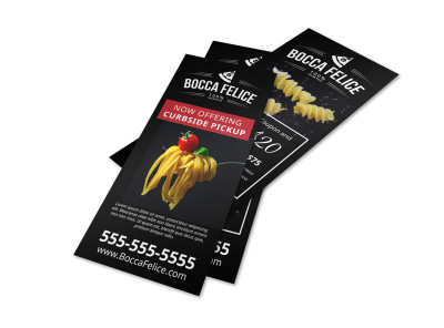 Curbside Pickup Restaurant Flyer Template e18v362pyx preview