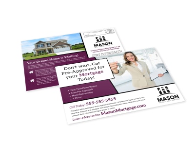 Mortgage EDDM Postcard Template pfm0ndt5uq preview