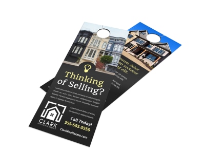 Thinking Of Selling Door Hanger Template ihqy7u4wq1 preview