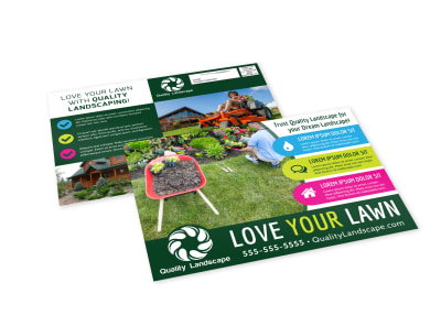 Landscaping Services Offered EDDM Postcard Template 6a3qtggcm2 preview