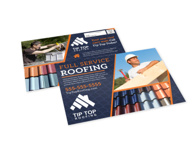 Roofing EDDM Postcard Template ittvf1mmiw preview