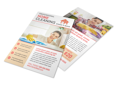 Cleaning Flyers Template Preview