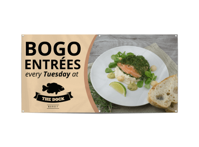 Restaurant Banner 4s442gc8wk