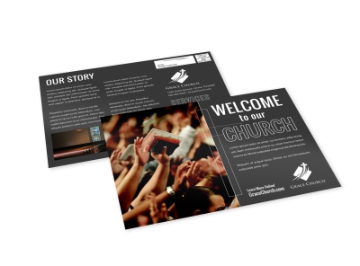Church Welcome EDDM Postcard Template q8sumq2zih preview