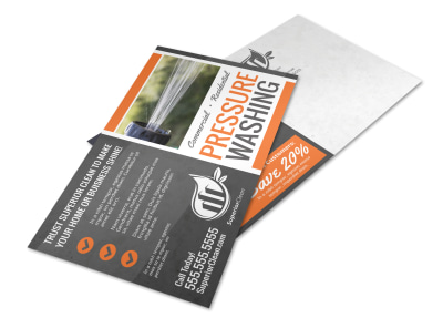 Pressure Washing Postcard Template imshz2ll4a preview