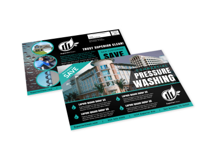 Pressure Washing EDDM Postcard Template 7nrwskn0mu preview