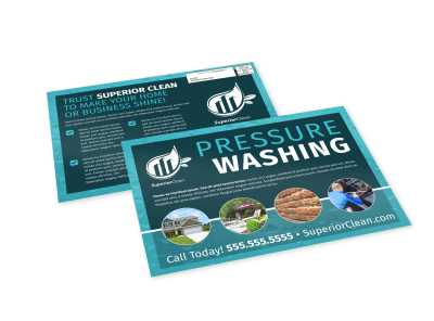 Pressure Washing EDDM Postcard Template b44k5uzbq4 preview