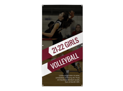 Volleyball Banners Template Preview